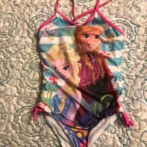 Elsa and Anna swimsuit